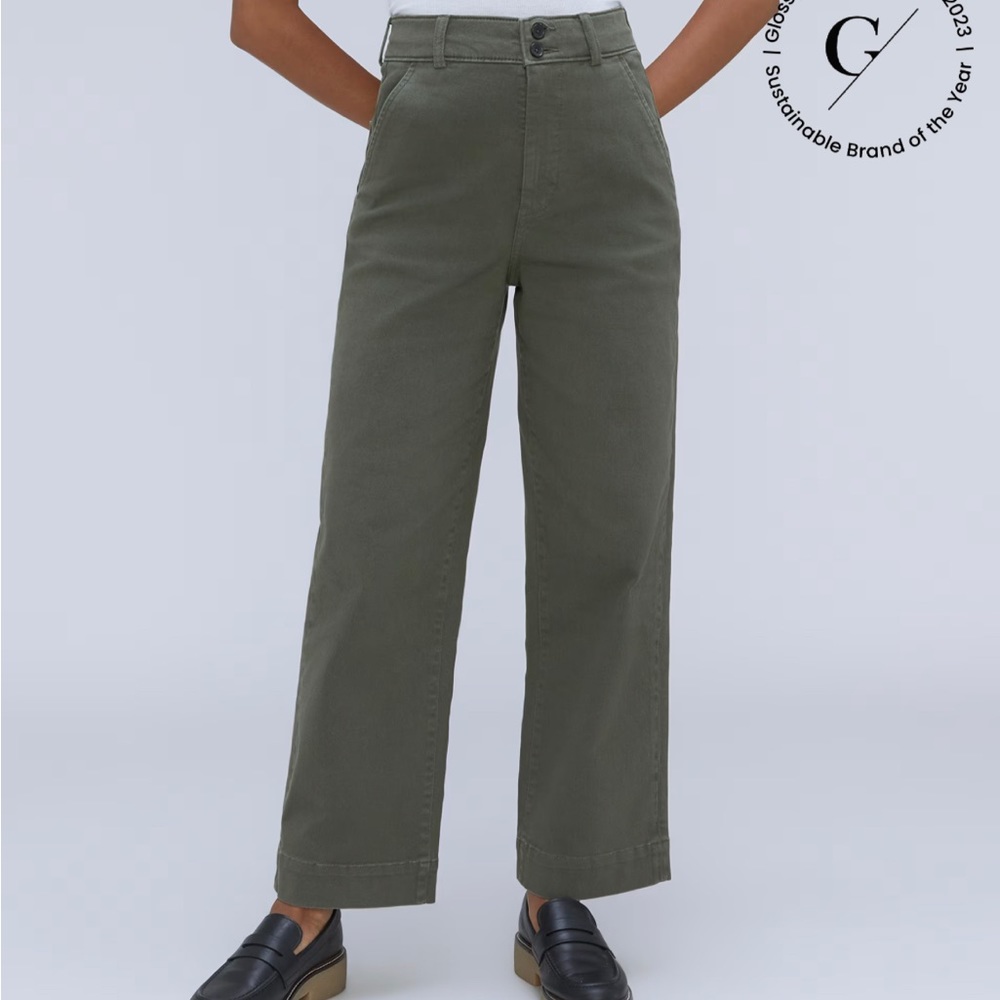 Everlane Organic Wide Leg Pant